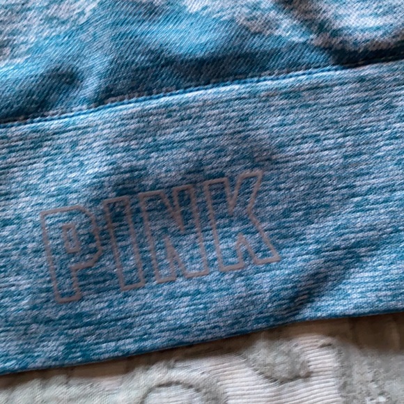 PINK Active blue green sports bra size small - Picture 2 of 7